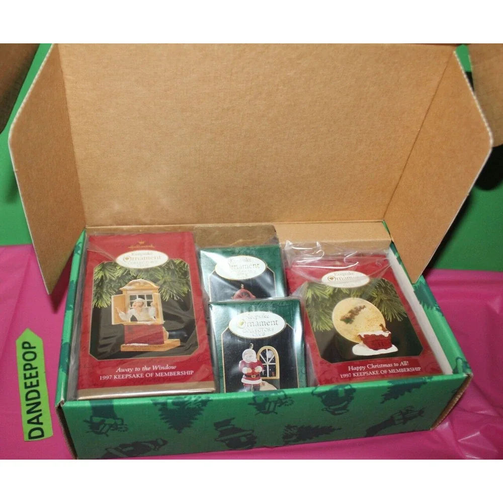 Hallmark The Night Before Christmas 1997 Membership Kit Complete NOS In Box